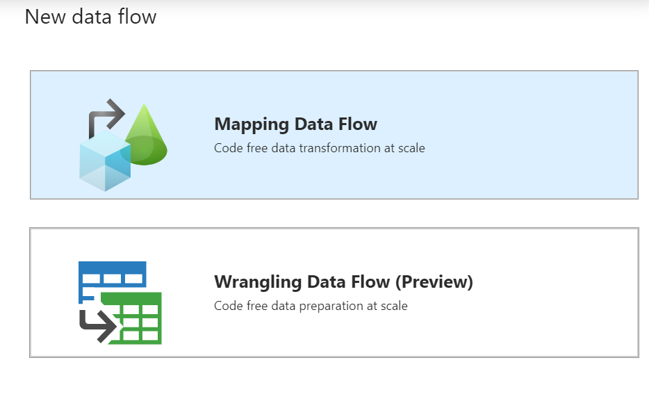 Introducing Azure Data Factory Data Flows - Datasset to Mindset